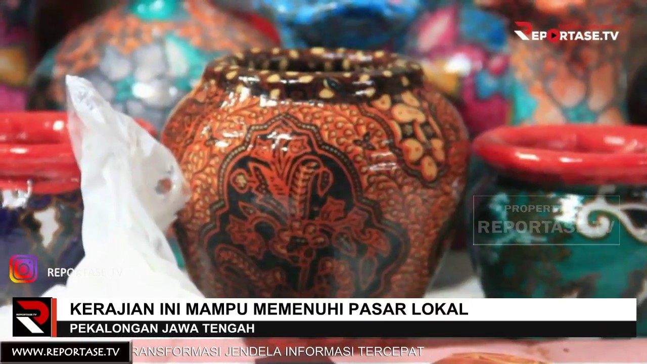 Kerajinan Limbah Kain Batik Pekalongan YouTube