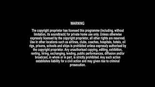 Columbia Tristarsony Pictures Home Entertainment Warning Screen 2001- Uk Blu Ray Variant