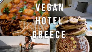 First VEGAN HOTEL On This Popular Greek Island! (MOD Santorini in Greece)
