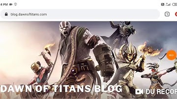 Dawn of titans - blog post of new 4*Frigg titan skills & event details