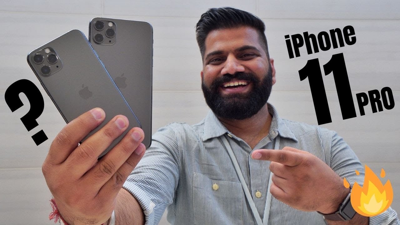 iPhone 11 Pro Max Hands on & First Look - The Triple Camera Monster🔥🔥🔥