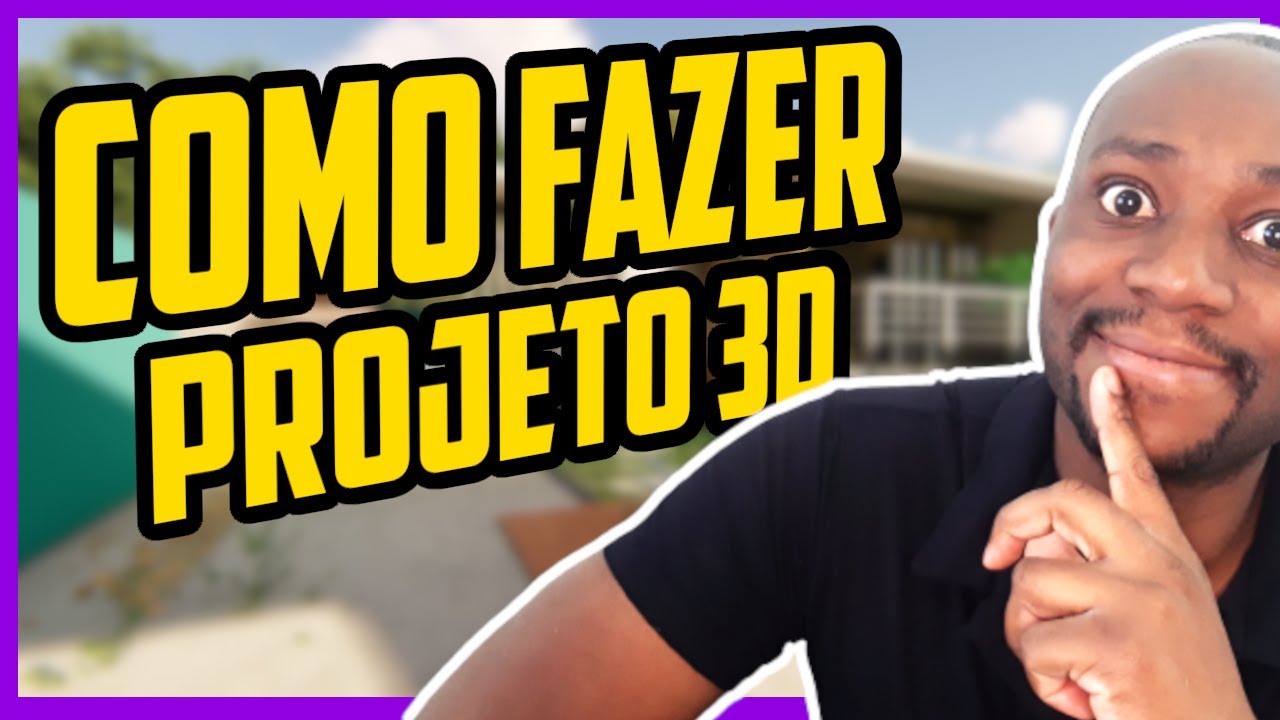 Como fazer um projeto 3d no sketchup - YouTube