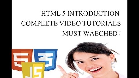 html5  part 1 (web designing) Urdu & hindi tutorials