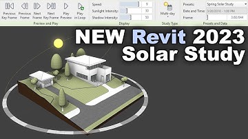 Solar Study in Revit - New Revit 2023 Feature!