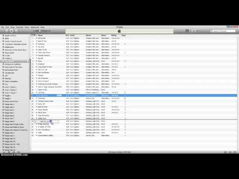 Sorting songs in iTunes playlists