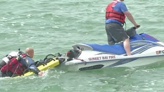 No sign of missing kayaker following daylong search