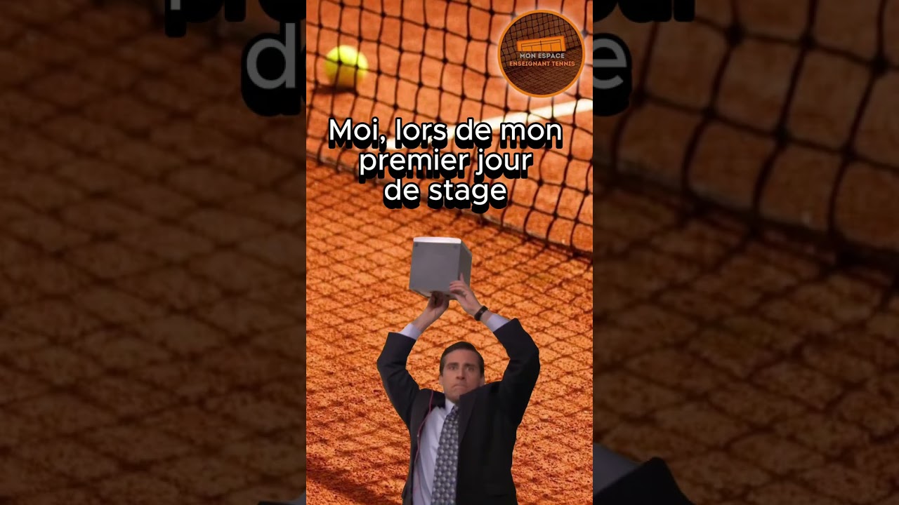 🎾 1er jour de Stage #Tennis ... folie 🥳