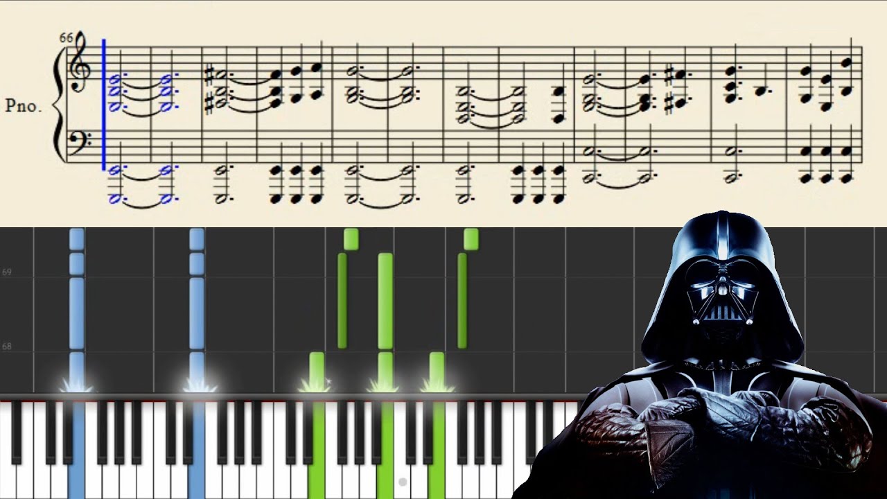 star wars piano sheet music free