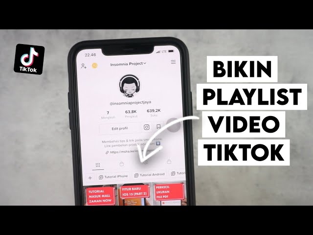 Cara Membuat Daftar Putar Video Di TikTok - Playlist Video TikTok class=