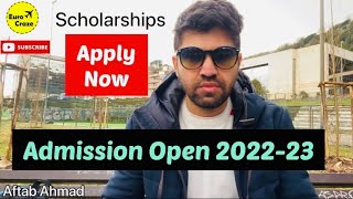 Apply Now | Italy is best for Bachelors Program | Free Study in Italy | Scholarship opportunities