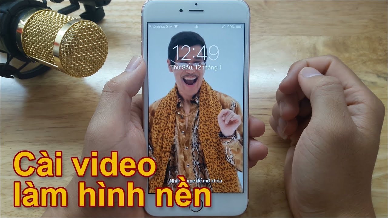 Hướng dẫn cách cài đặtthay đổi hình nền iPhoneiPad