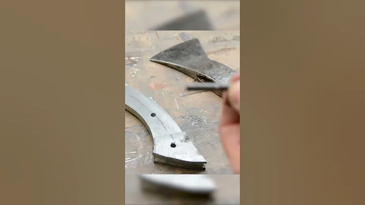 How To Turn A $10 Flea Market Find Into A Cold Rolled Steel Hatchet!