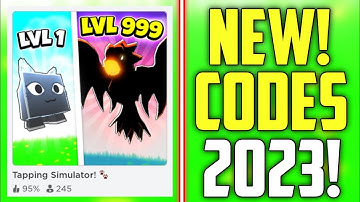 FUTURE CODES!! | *NEW* ROBLOX TAPPING SIMULATOR! CODES 2023!