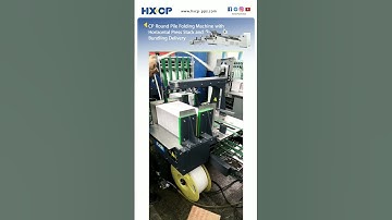 Thumbs up for CP Round Pile Folding Machine with Horizontal Press Stack and Bundling Delivery