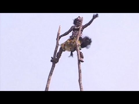 Makishi Dance Chimuiza Dancing Up