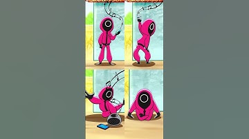 Tiktoker playing Squid Game COMPLETE EDITION // Rocky Rakoon Animation Meme #Shorts #tiktok #viral