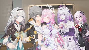 Firefly Jealous of Cyrene in Caelus Harem | Honkai Star Rail Animation