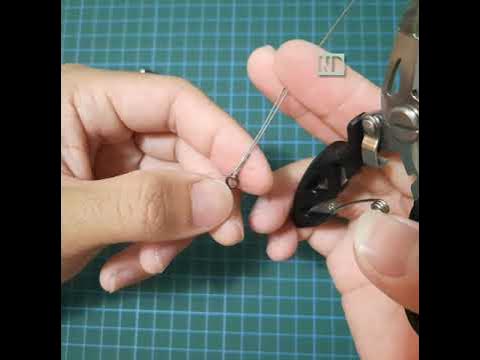 Fishing Knot.. How to tie Nylon Coated wire for Bigger Fish(part 1