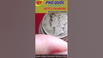 Tiền xu Mercury dime của Hoa Kỳ P1#shorts