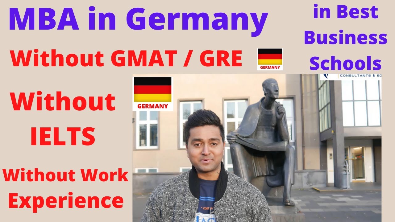 Study MBA in Germany Without GMAT / GRE / IELTS / Work Experience | MBA  High Salary | Student Visa - YouTube