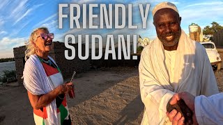 Sudan travel adventure Day 1: Going south on the Nile River to Khartoum, Wadi Halfa to Abri.