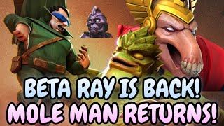 WE ARE BETA RAY BACK!! Rank 5 Mole Man Debuts! | T1 Alliance War | Mcoc 