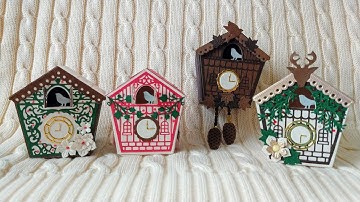 Cuckoo!  How to Make a Cuckoo Clock with the Tonic Studios die set