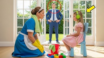 De dochter van de miljonair kon horen – maar de nanny onthulde het wrede geheim dat haar vader on...