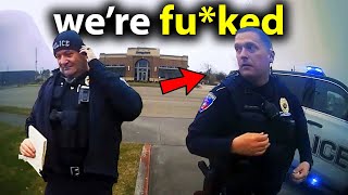 Evil Cop Realizes He Ran Over Someone