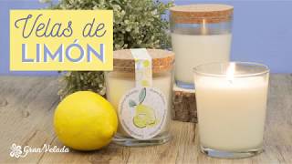 Cómo hacer velas aromáticas caseras de limón y romero