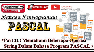 PASCAL | Memahami Beberapa Operasi String Dalam Bahasa Pemrograman PASCAL