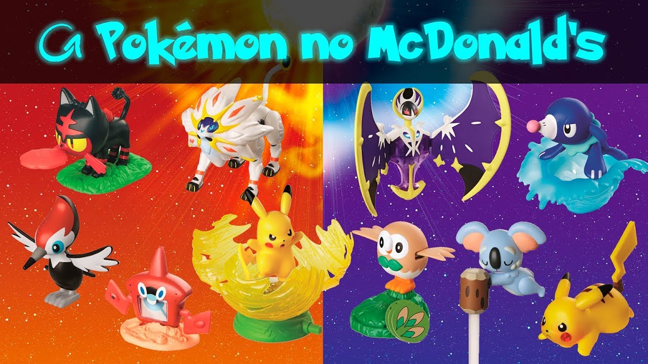 Pokémon Mc Donalds - Coleção Completa