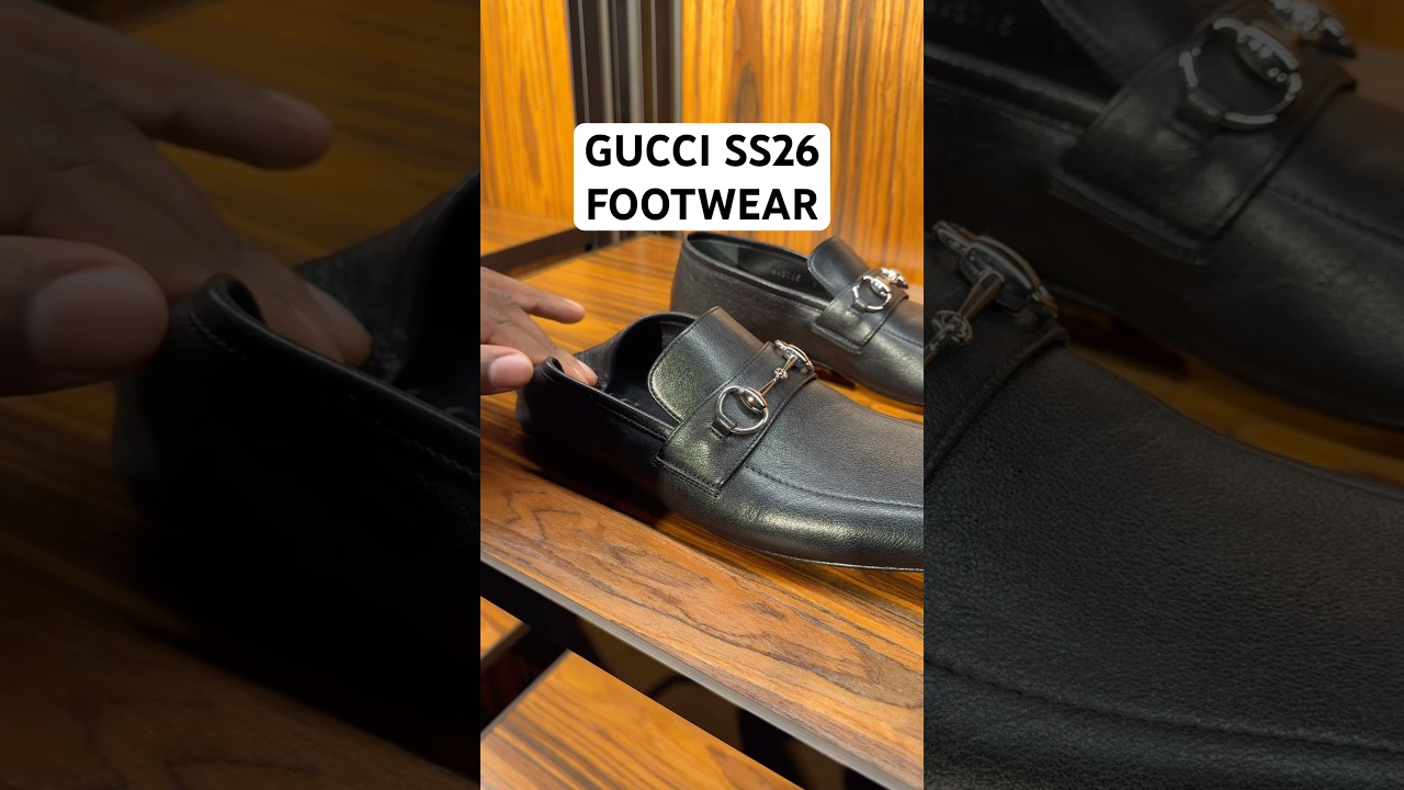 Gucci SS26 Footwear Is Why Gucci Will Be Successful Again