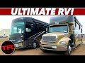Semi Truck RV or Tour Bus? One Of These $600,000+ Motor Homes Is the Ultimate Land Yacht!