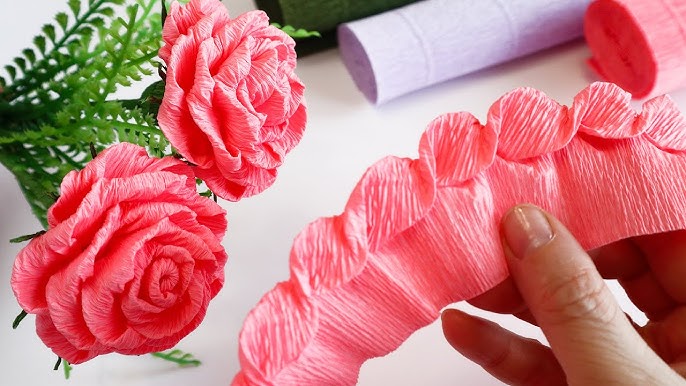 10 IDEAS ???? Crepe Paper Decoration Ideas Crepe Paper Flowers - YouTube