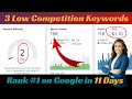3 Low Competition Keywords For Micro Niche Blog | Micro Niche Keywords 2020 | Deep blogging