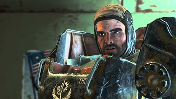 Fallout 4 firefight with super mutants