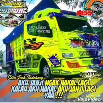 Story WA dj happy ajalah versi truk