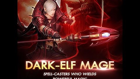 DARK-ELF MAGE R.O.H.A.N M - Character Introduce