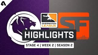 LA Gladiators vs. San Francisco Shock | Stage 4 Week 2 Day 3 - Overwatch League S2 Highlights