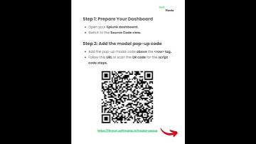 How to implement a modal pop-up in a Splunk dashboard.mp4