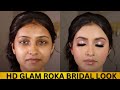Indian roka bride makeup tutorial  sakshiguptamakeupstudioacademy  makeup tutorial