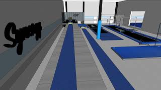 Our 3D Gym Design - Designing and Outfitting Synergy Gymnastics