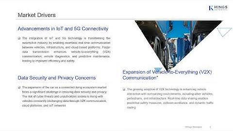 Transforming Mobility into Experience: The Global Car as a Connected Living Ecosystem Market Outlook
