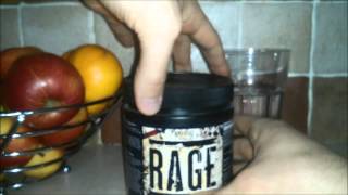 Video Review of Warrior Rage Pre-Workout Supplement - Blazin' Berry Flavour