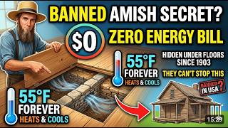 What the Amish Built Under Their Floors in 1903 — The System That Heats, Cools and Costs Nothing
