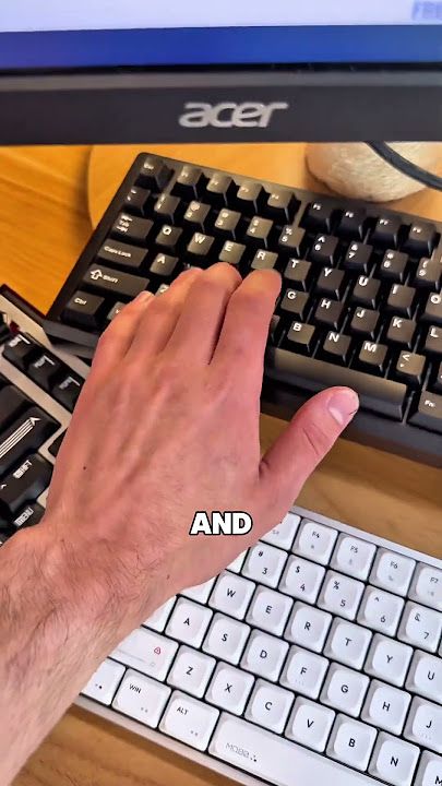 I tried over 100 Keyboards for this… #keyboard  #mechanicalkeyboard #primeday #primedaydeals