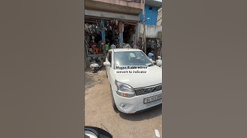Wagon R side mirror convert to indicator ❤️#mayapuri #car #viral #carmirror #headlights #sidemirror