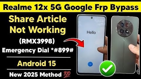 Oneplus Realme Android 15 Frp Game Over | All Realme Oneplus Frp Bypass Android 15 By OTA File 2025✅
