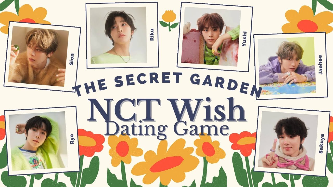 NCT Wish Dating Game | The Secret Garden | STORY Version | KPOP DATING GAMES